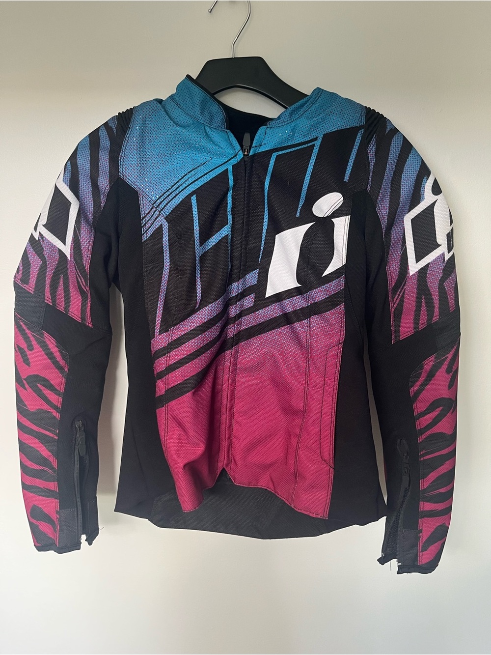 ICON Overlord Women's Wild Child Armoured Textile Motorcycle Jacket